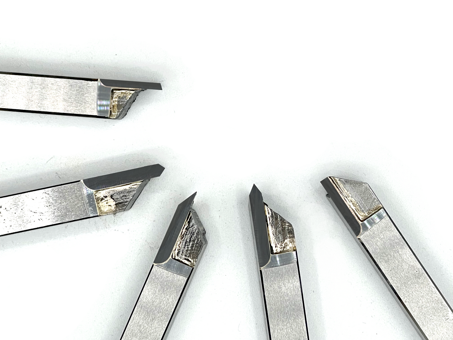 突切り・溝入れ用 超硬ロウ付けバイト(T型ブランク)